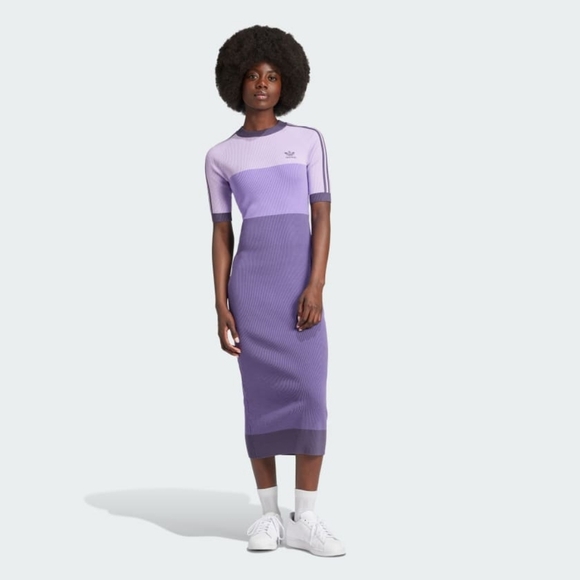 NWT Adidas Originals Kseniaschnaider Knit Dress - Picture 1 of 5